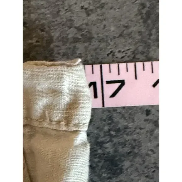 Vintage Victorias Secret 100% Flax Linen‎ Pants Size 0 Natural Lagenlook Casual - Picture 7 of 10